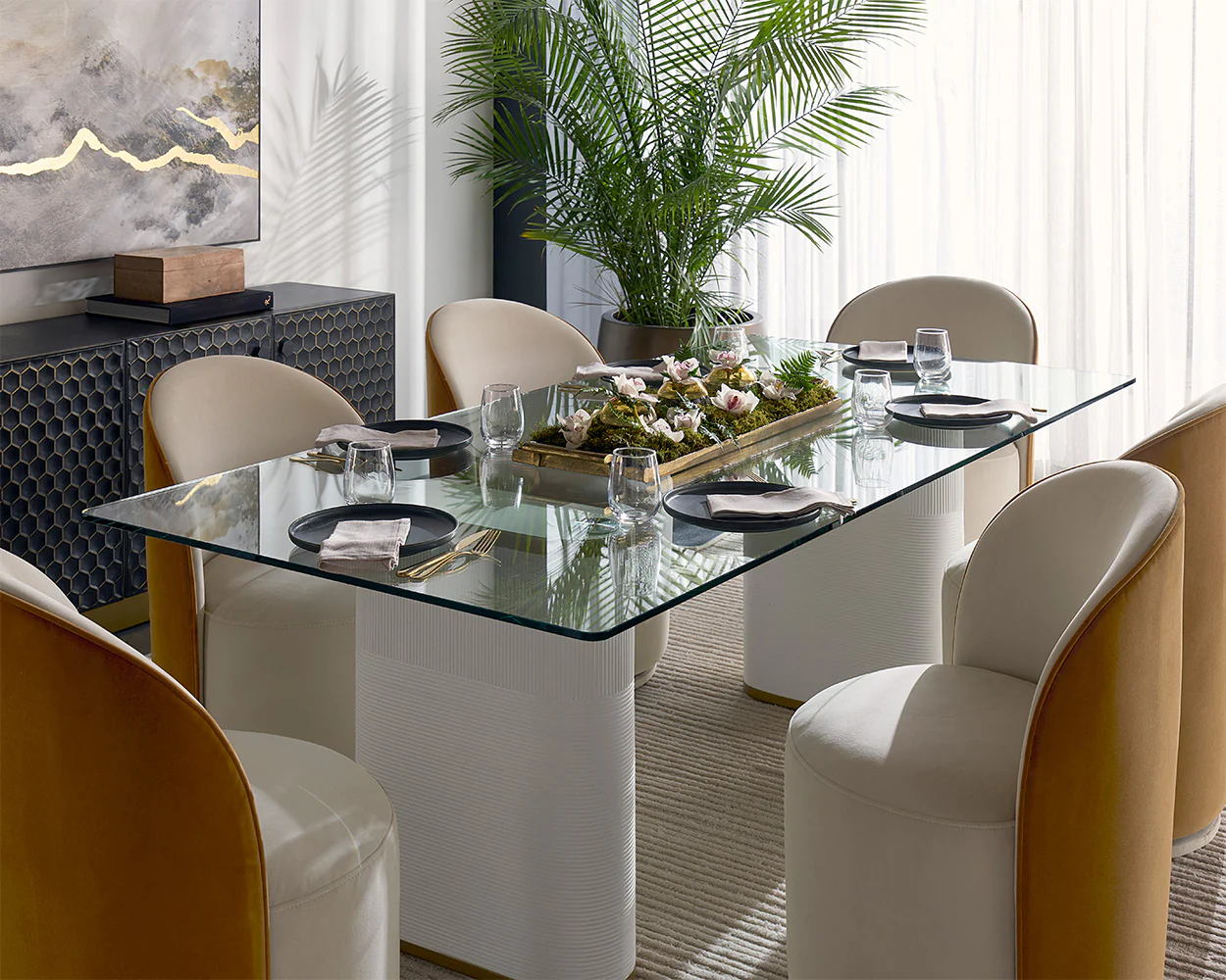Aemond Dining Table - 86.5" - Image 2