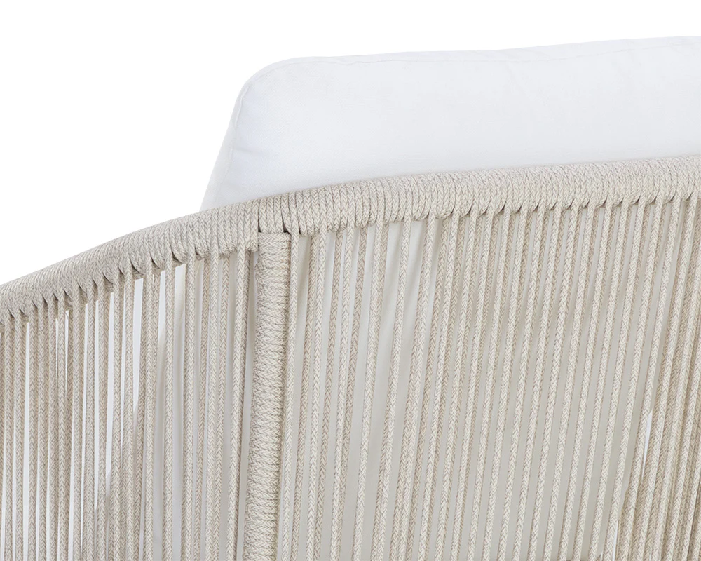 Allariz Dining Armchair - Greige - Image 11