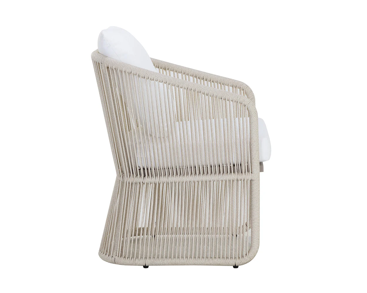 Allariz Dining Armchair - Greige - Image 7