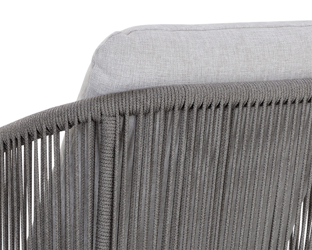 Allariz Dining Armchair - Warm Grey - Image 11