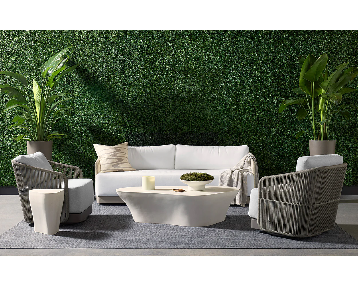 Allariz Sofa - Greige - Image 2