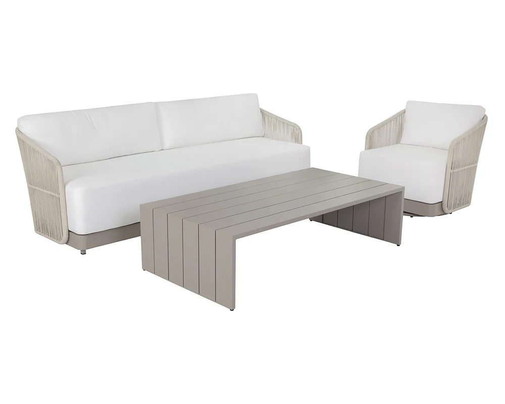 Allariz Sofa - Greige - Image 3