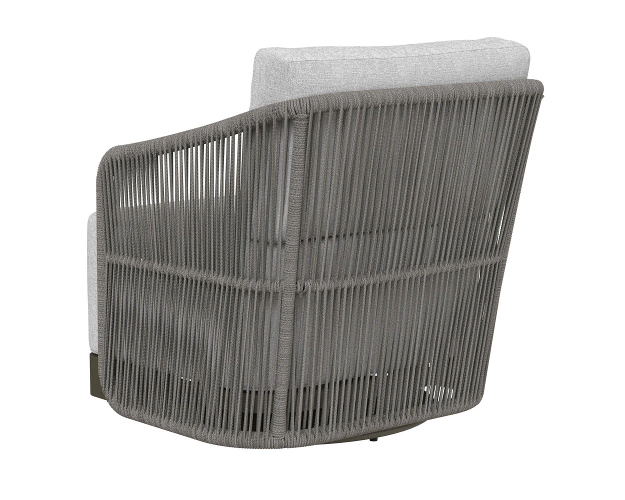 Allariz Swivel Armchair - Warm Grey - Image 5