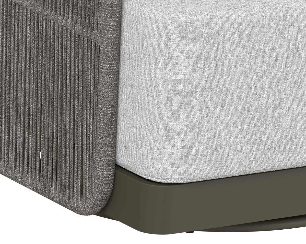 Allariz Swivel Armchair - Warm Grey - Image 6