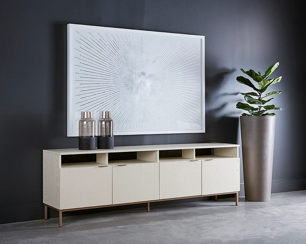 Ambrose Modular Storage Cabinet - Champagne Gold - Image 2