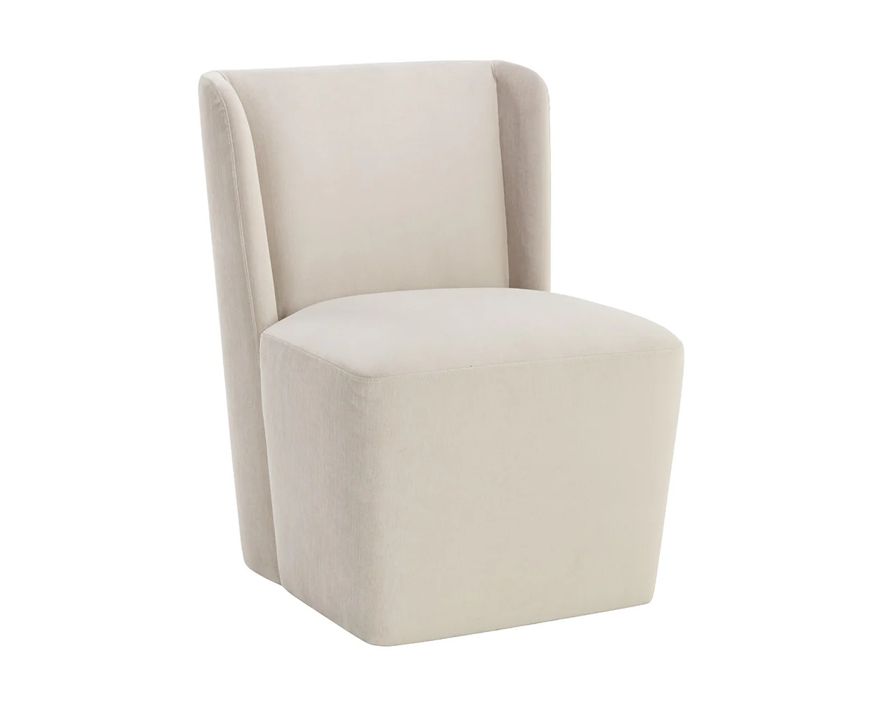 Amita Wheeled Dining Chair - Image 6