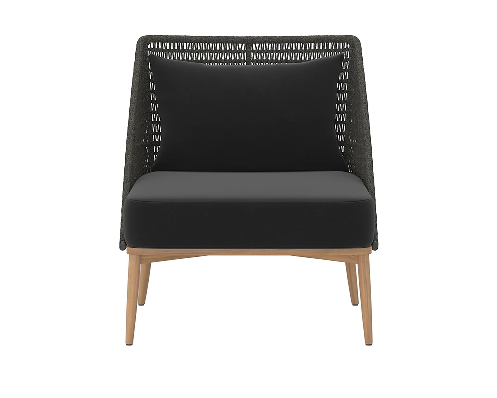 Andria Lounge Chair - Arashi Black - Image 3