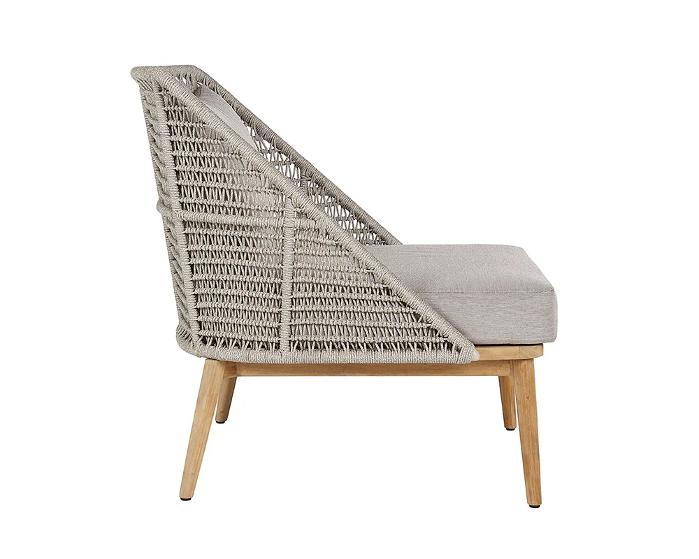 Andria Lounge Chair - Palazzo Taupe - Image 4