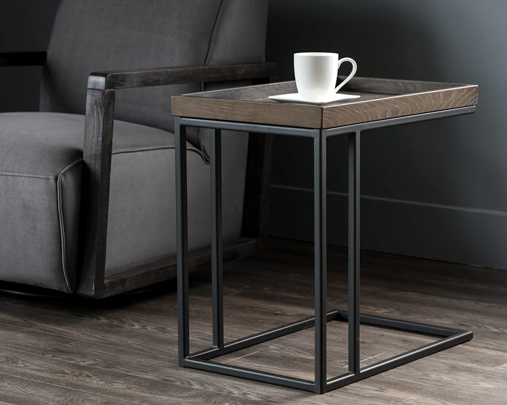 Arden C- Shaped Side Table - Image 2