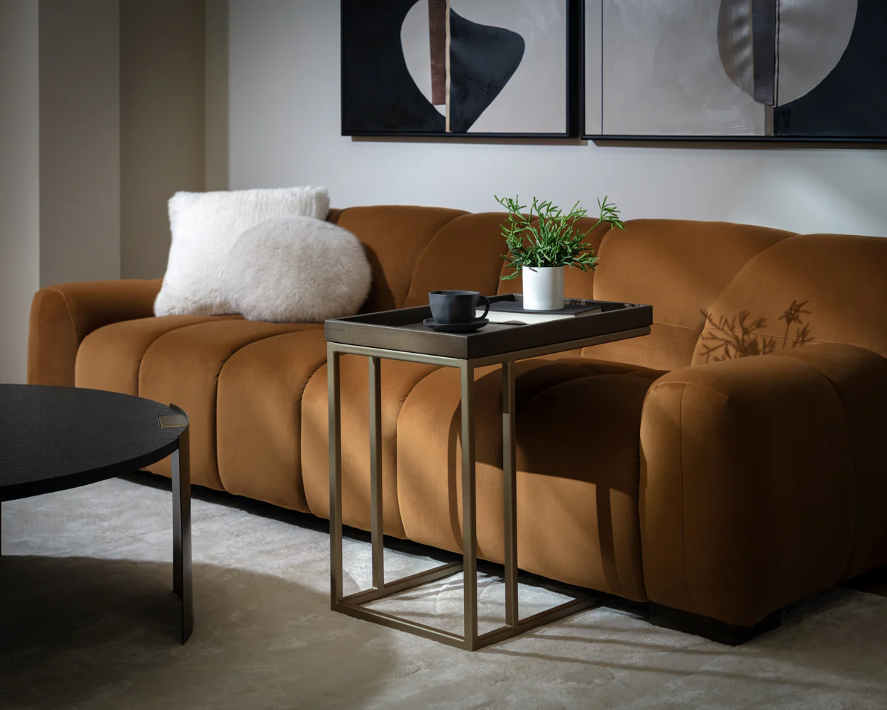 Arden C- Shaped Side Table - Image 8