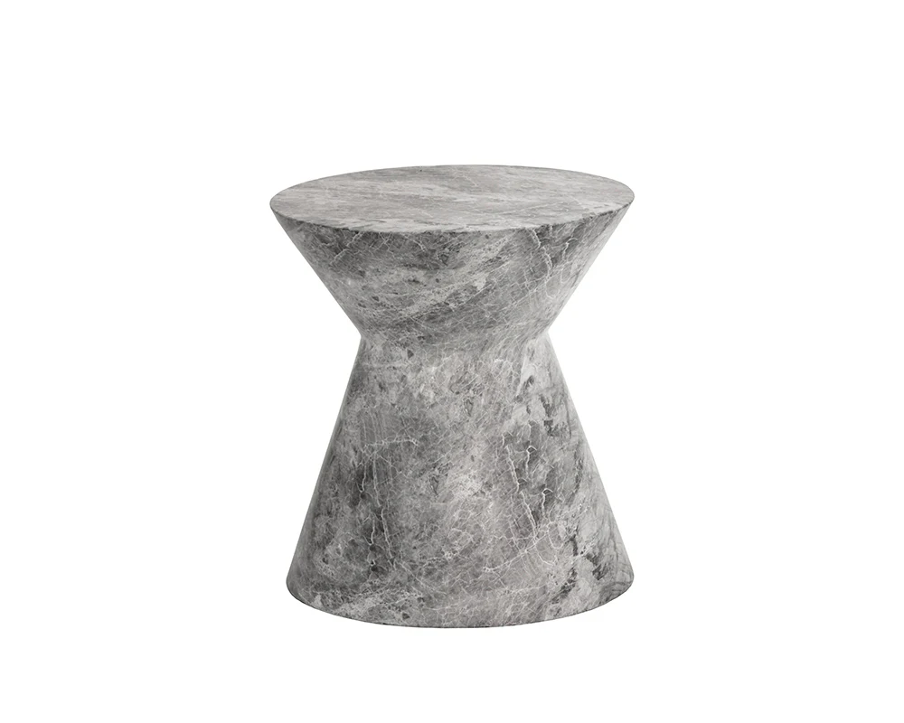 Astley End Table - Marble Look - Image 3