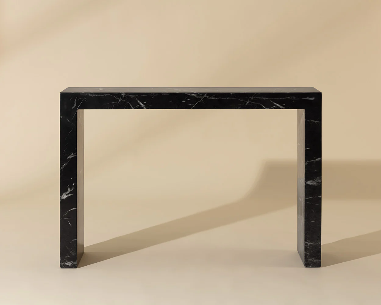 Axle Console Table - Marble Look - Image 2