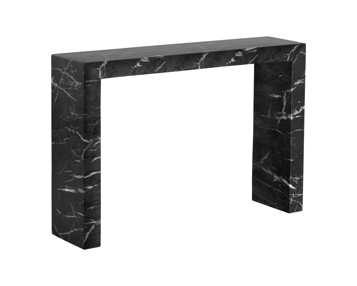 Axle Console Table - Marble Look - Image 5