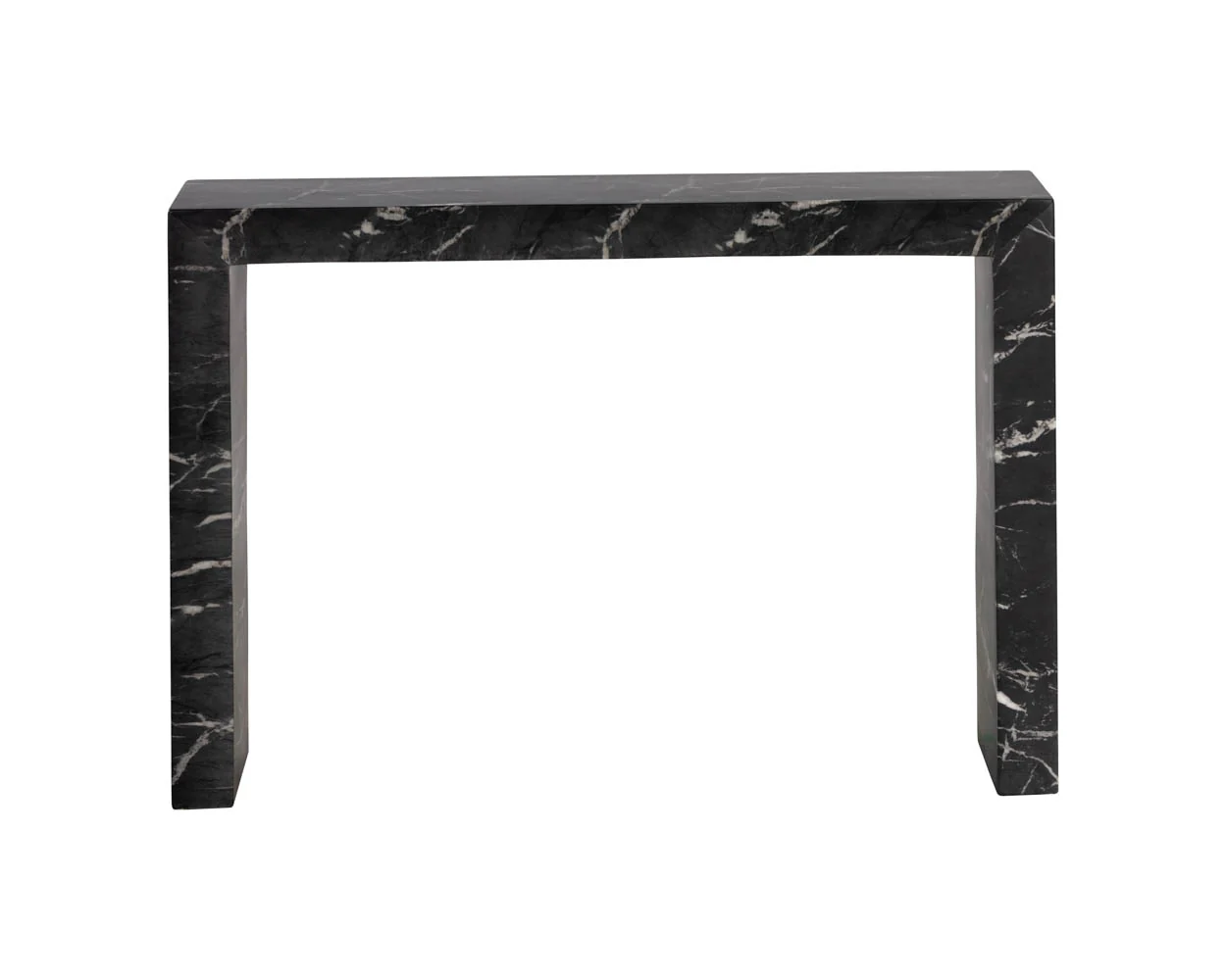 Axle Console Table - Marble Look - Image 6