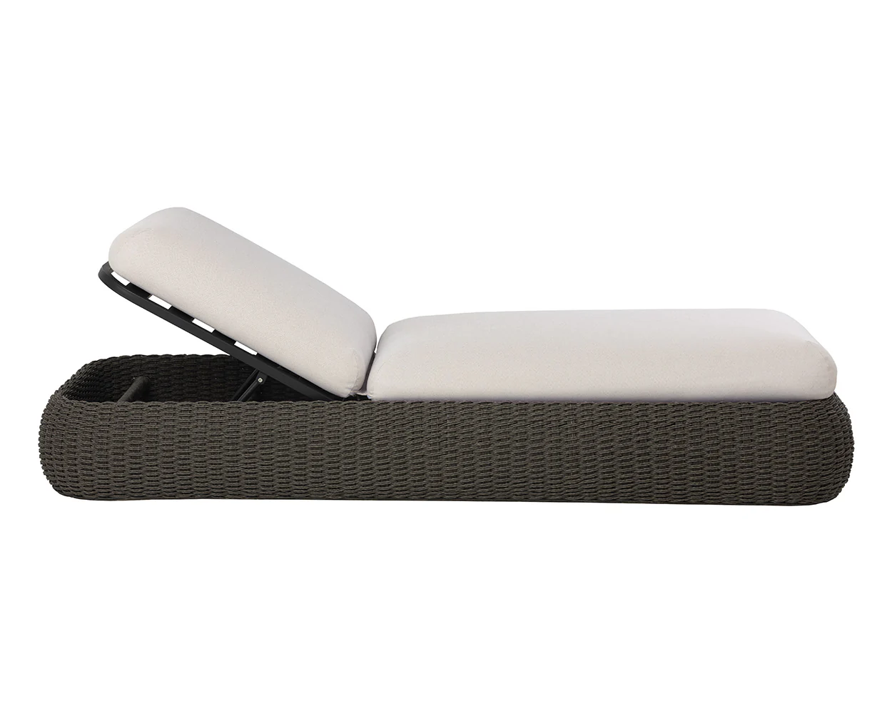 Barcelona Lounger - Grey - Image 5