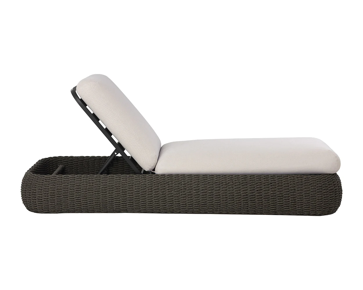 Barcelona Lounger - Grey - Image 6