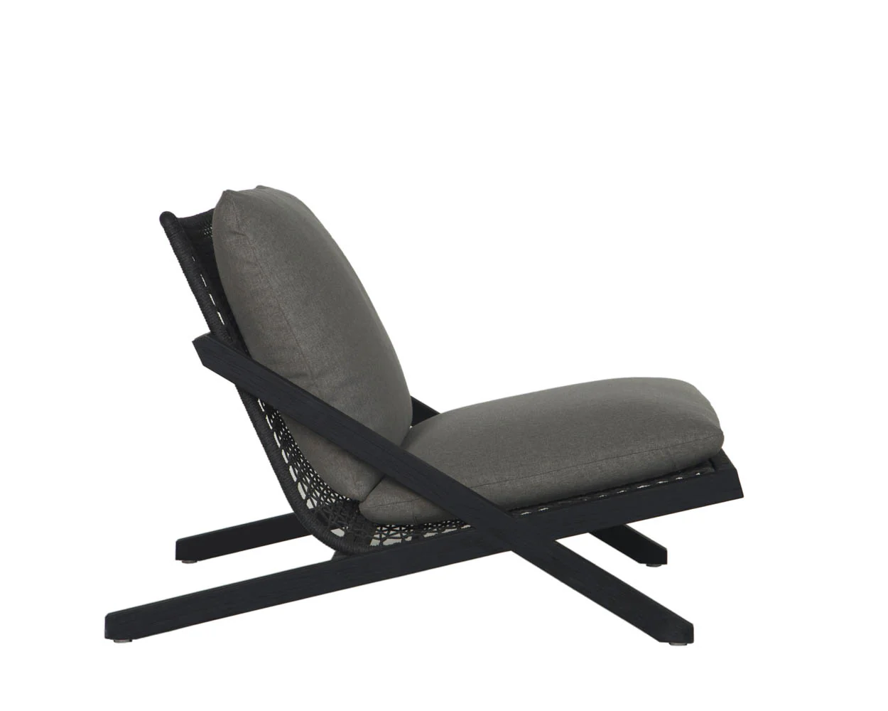 Bari Lounge Chair - Charcoal - Image 4