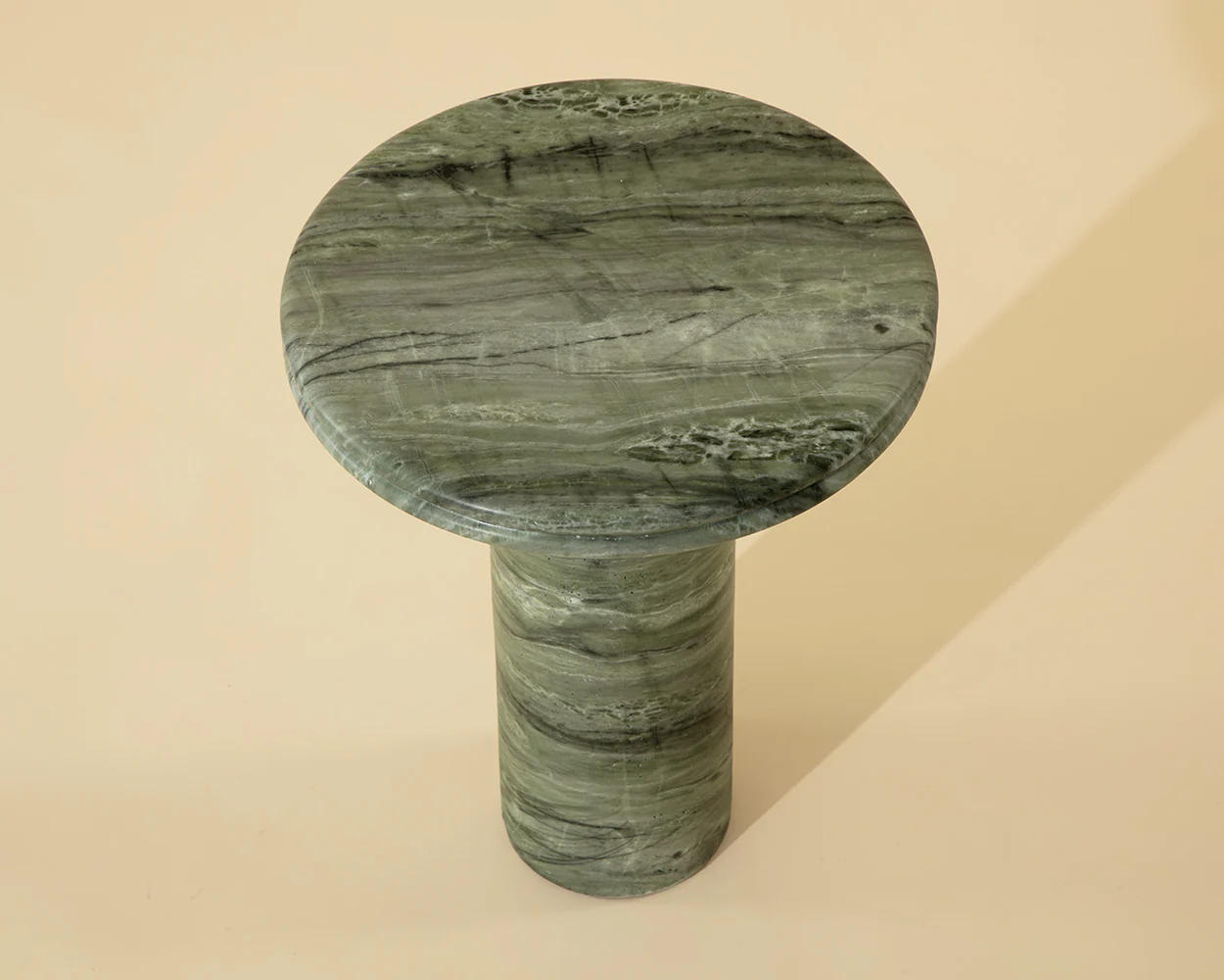 Bastion End Table - Marble Look - Image 2