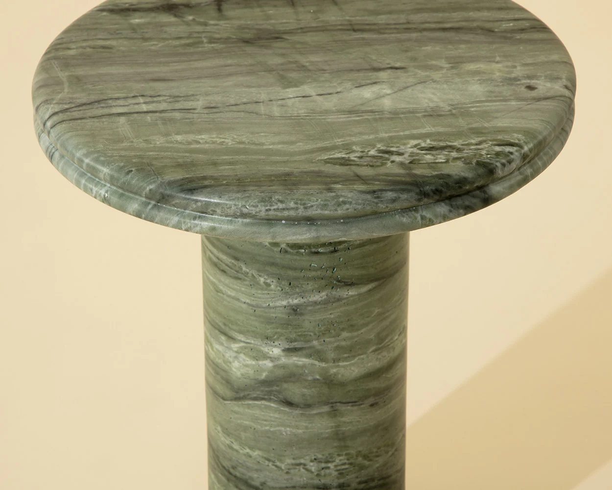 Bastion End Table - Marble Look - Image 3