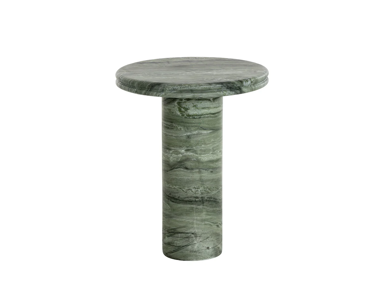 Bastion End Table - Marble Look - Image 5