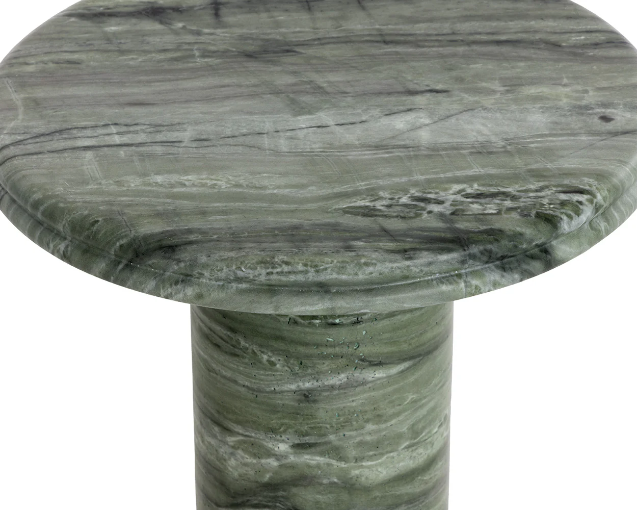Bastion End Table - Marble Look - Image 7