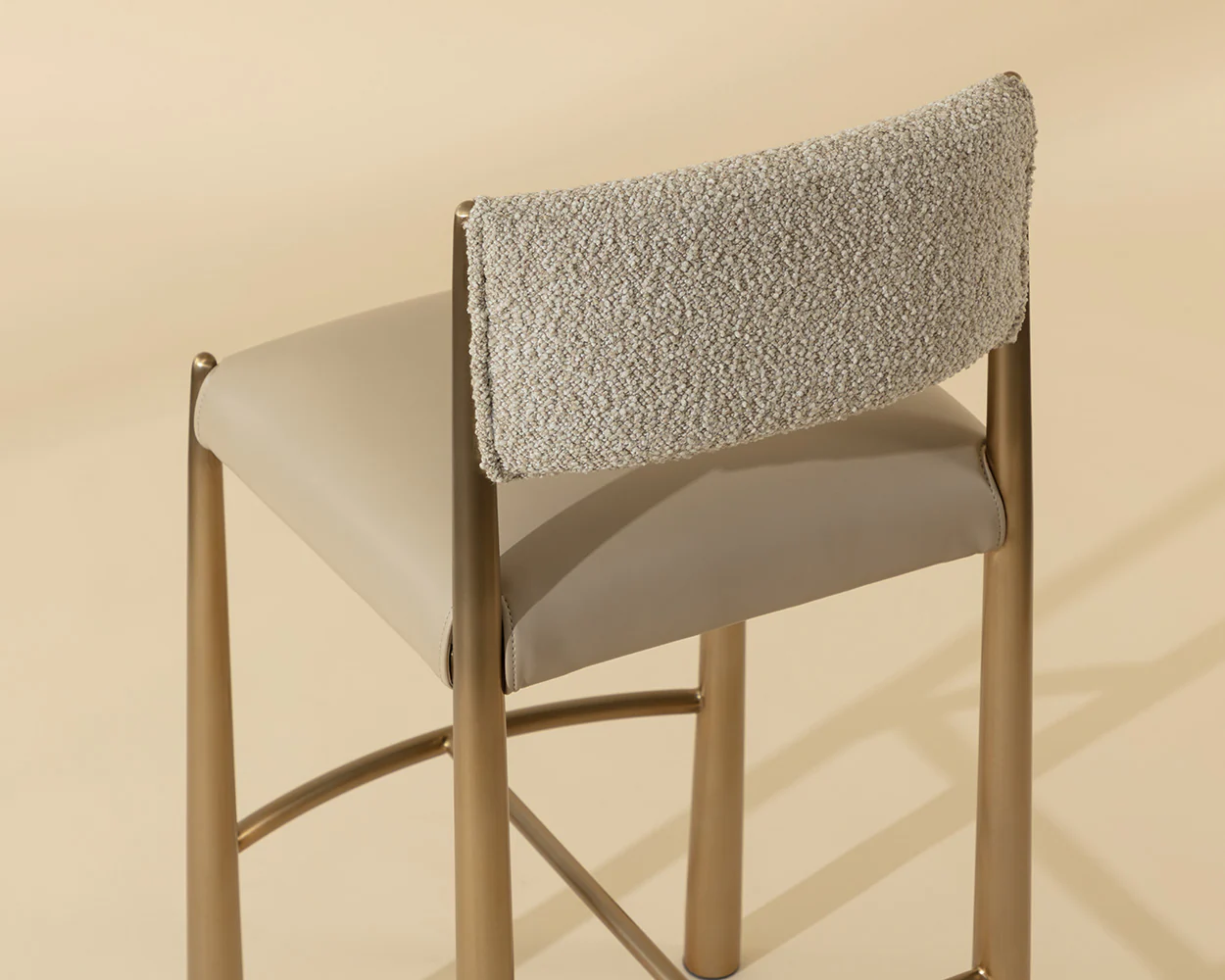 Bayard Barstool - Antique Brass - Image 3