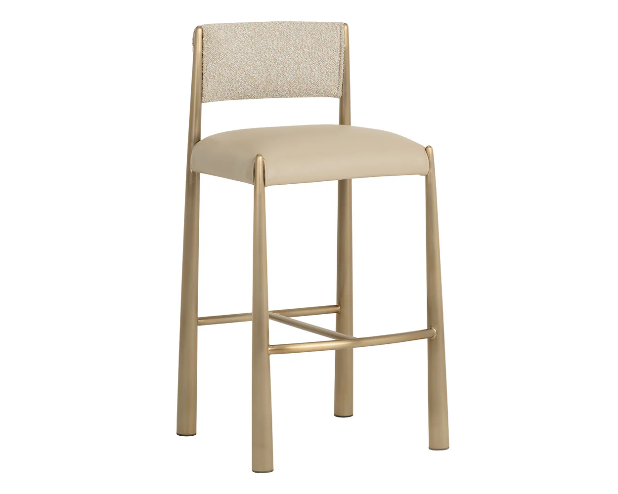 Bayard Barstool - Antique Brass - Image 4