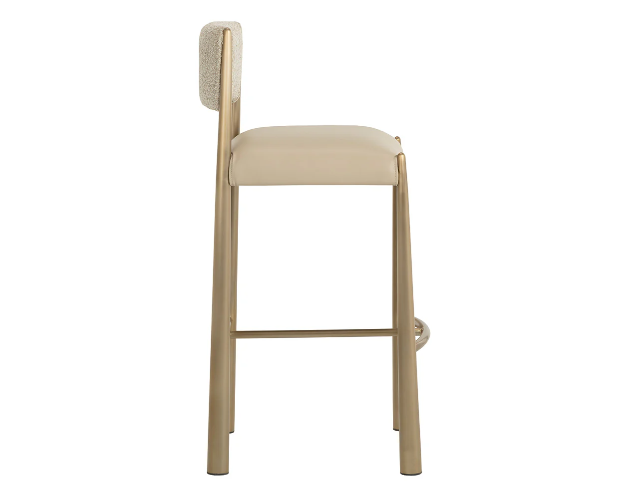 Bayard Barstool - Antique Brass - Image 6