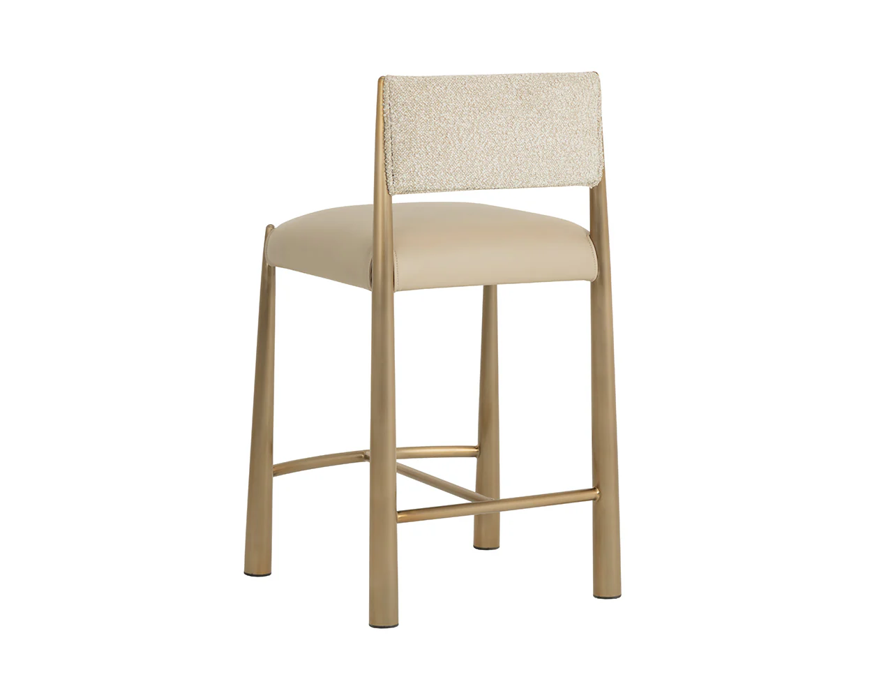 Bayard Counter Stool - Antique Brass - Image 7