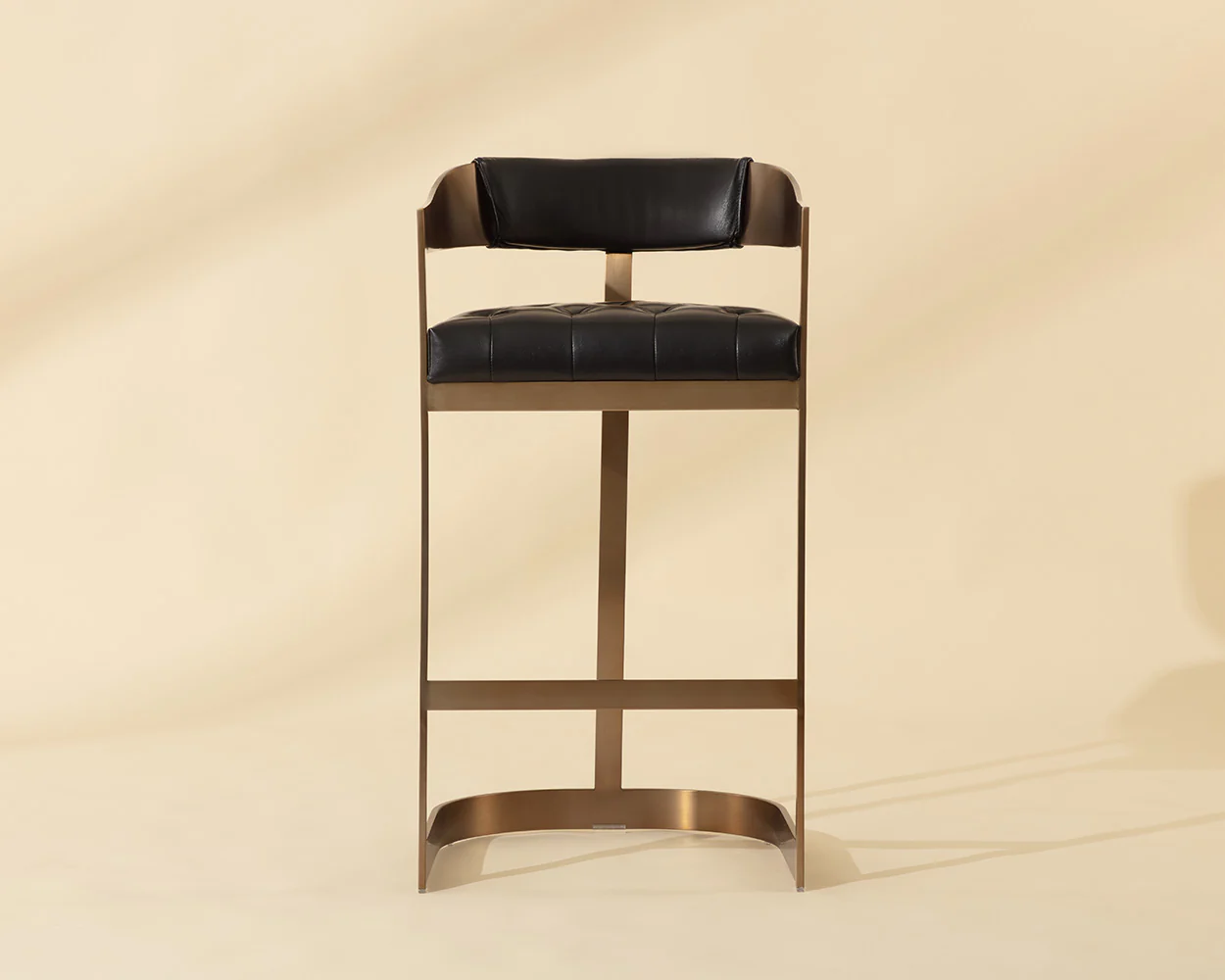 Beaumont Barstool - Antique Brass - Image 3