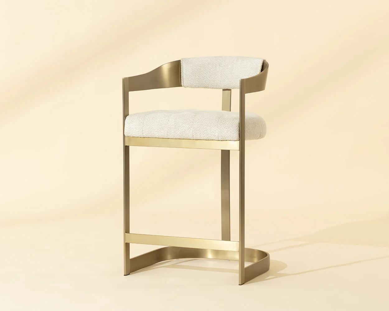 Beaumont Counter Stool - Antique Brass - Image 11