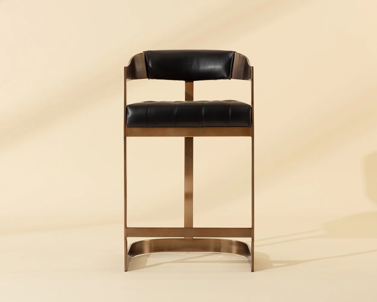 Beaumont Counter Stool - Antique Brass - Image 3