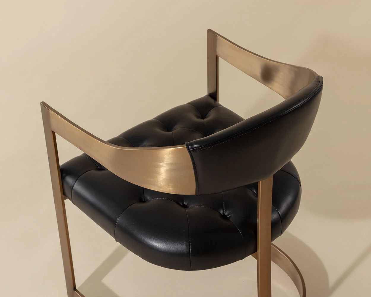 Beaumont Dining Armchair - Antique Brass - Image 7
