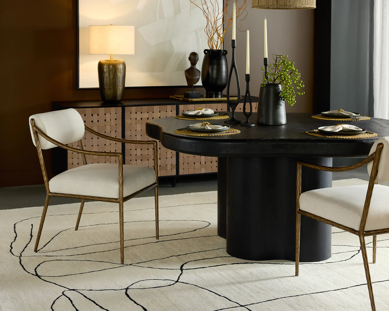Bellona Dining Table - 67" - Image 2