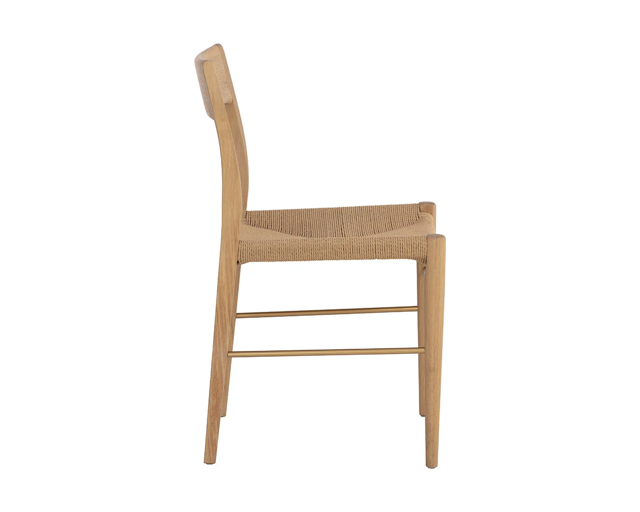 Bondi Dining Chair - Light Oak - Image 8