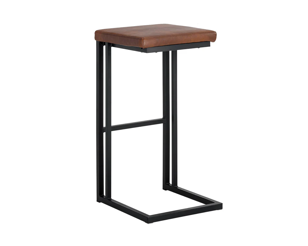 Boone Barstool - Black - Image 4