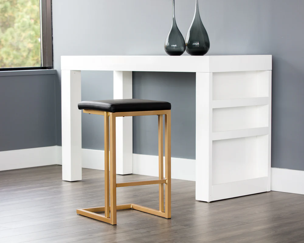 Boone Counter Stool - Champagne Gold - Image 2