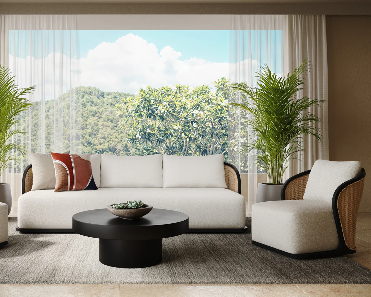 Bora Swivel Lounge Chair - Image 3