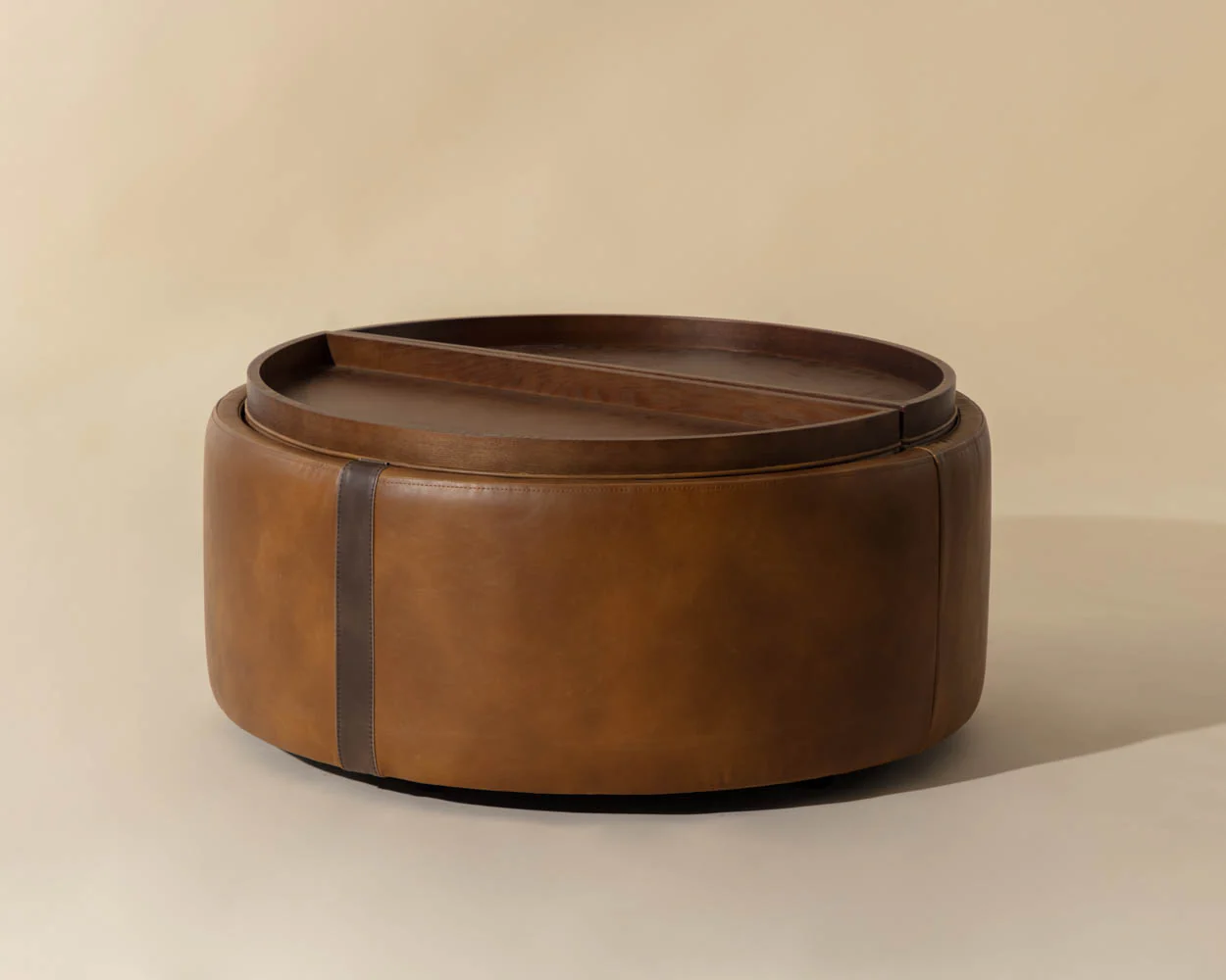 Borelli Wheeled Storage Ottoman - Image 4