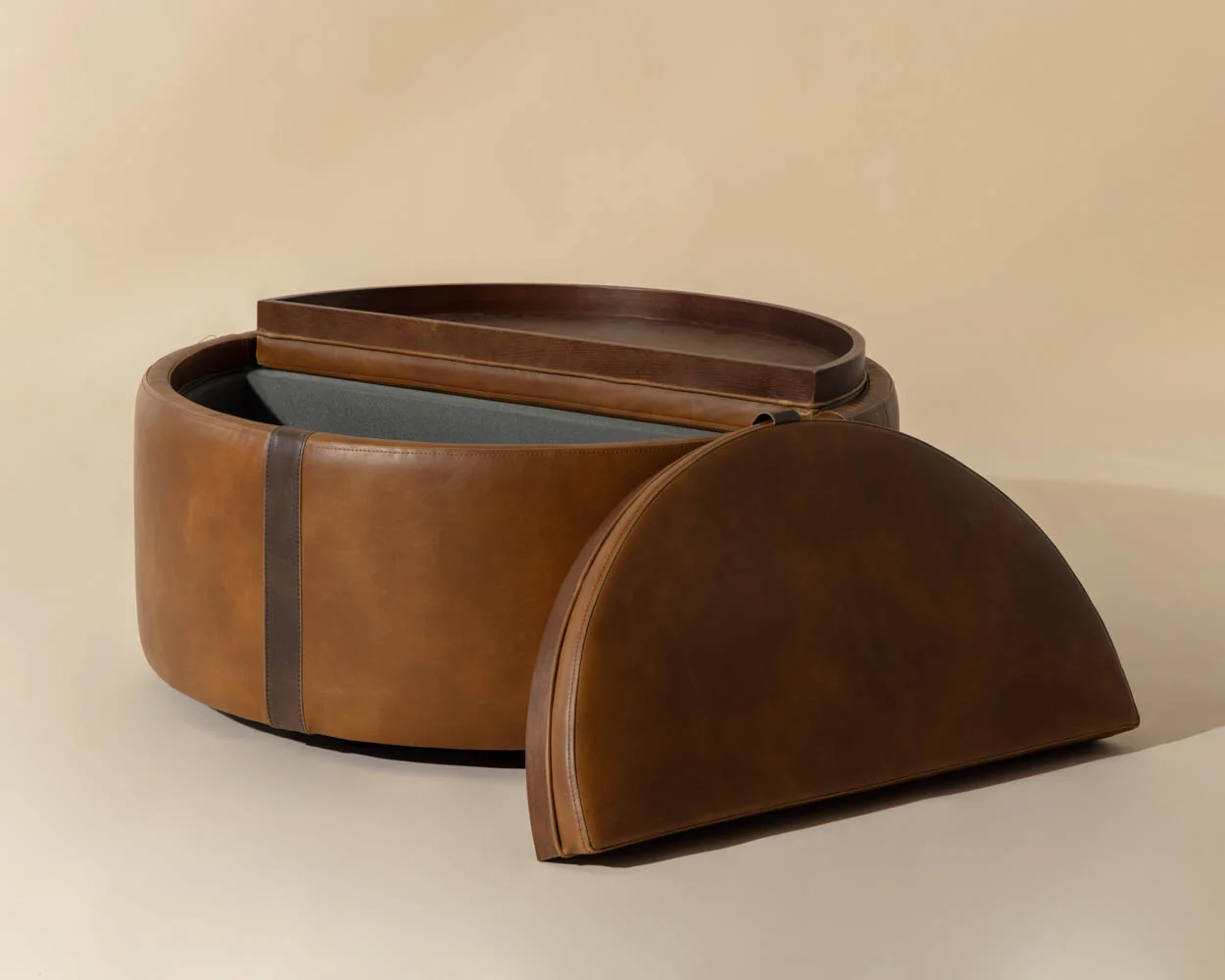 Borelli Wheeled Storage Ottoman - Image 5