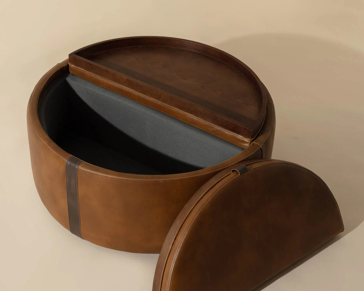 Borelli Wheeled Storage Ottoman - Image 6
