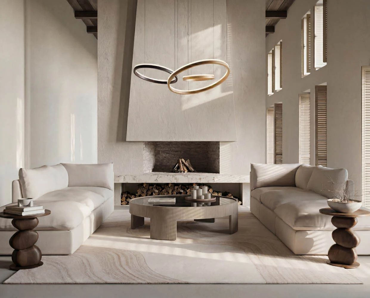 Brunetto Coffee Table - Large - Round - Image 3