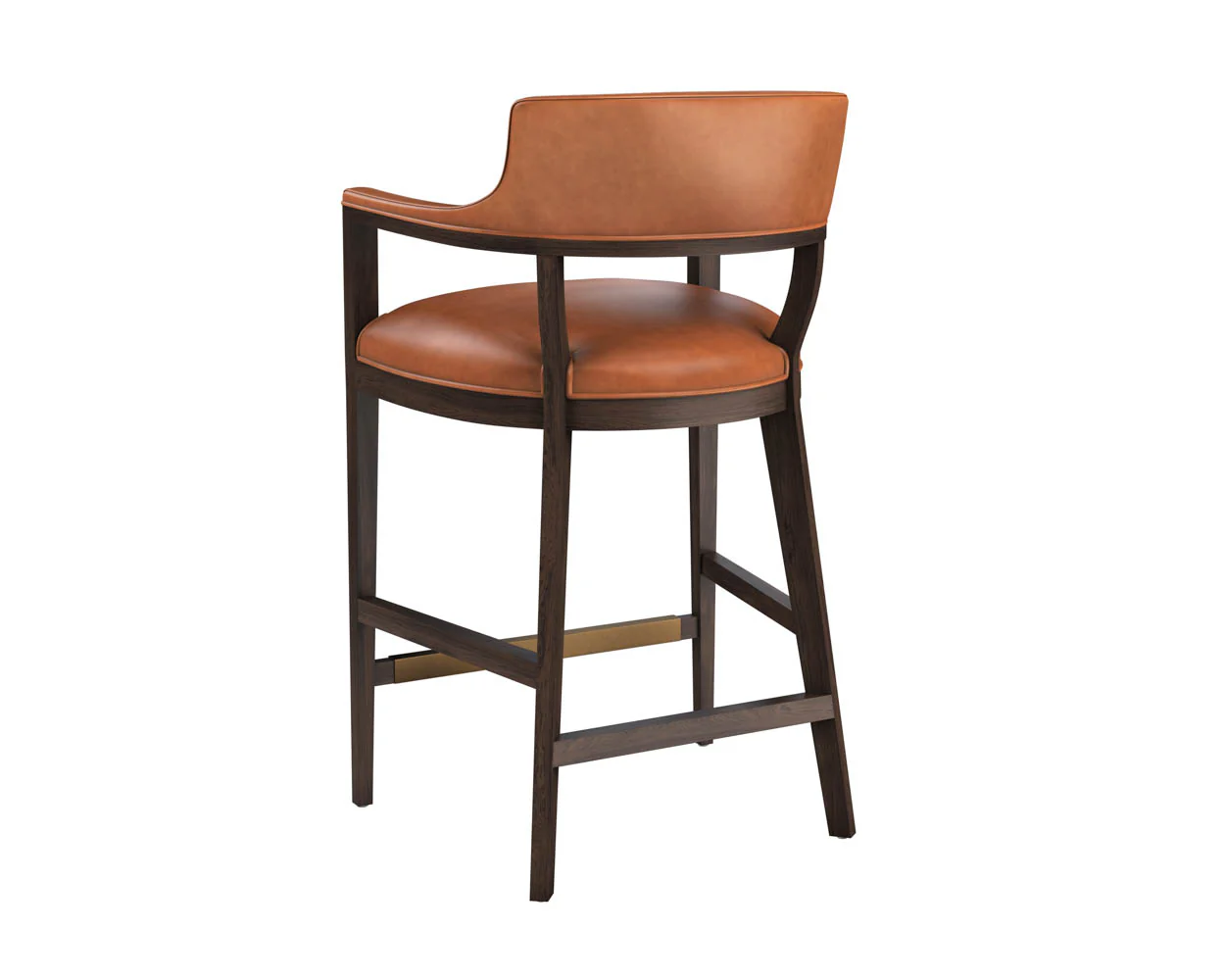 Brylea Barstool - Brown - Image 3