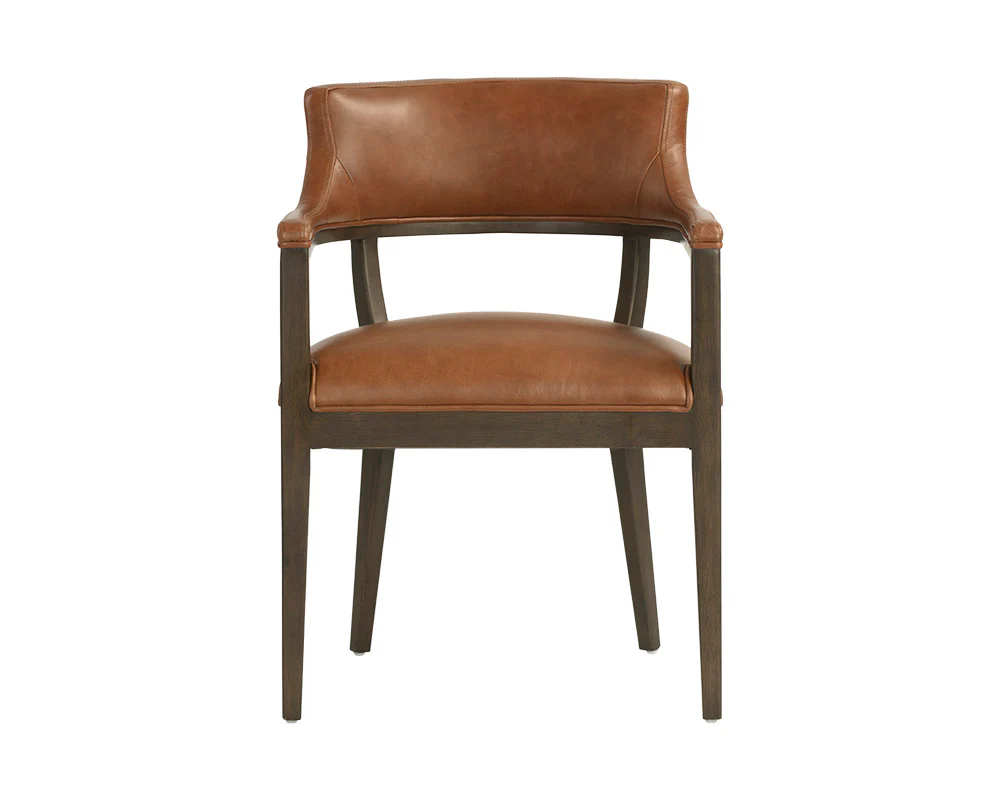 Brylea Dining Armchair - Brown - Image 3