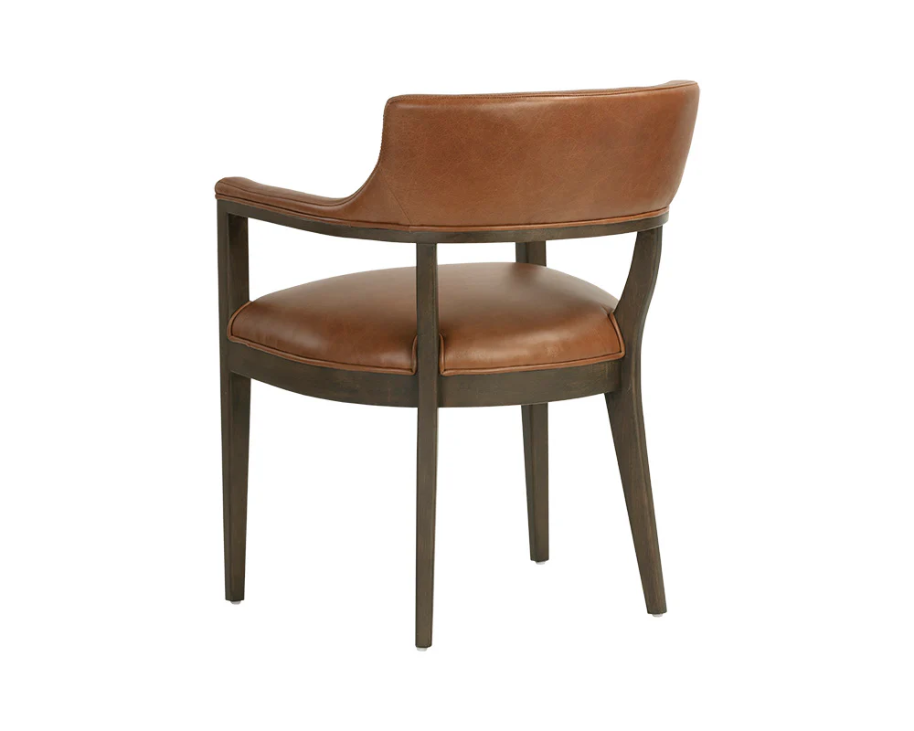 Brylea Dining Armchair - Brown - Image 5