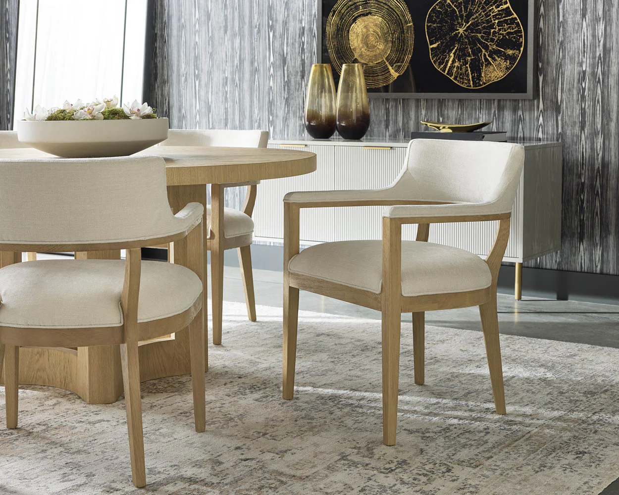 Brylea Dining Armchair - Natural - Image 2