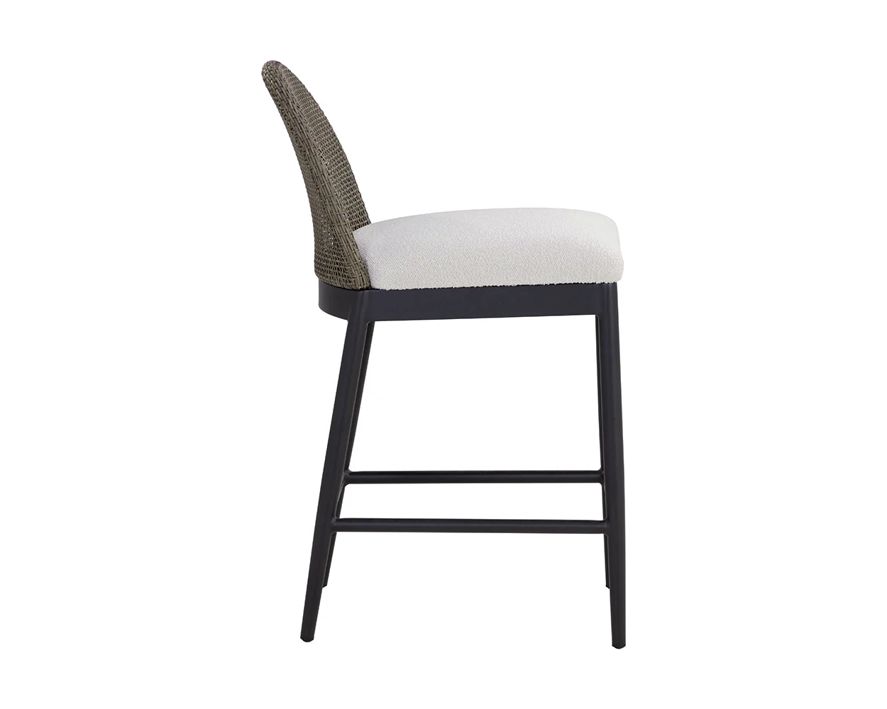 Calandri Counter Stool - Black - Image 5