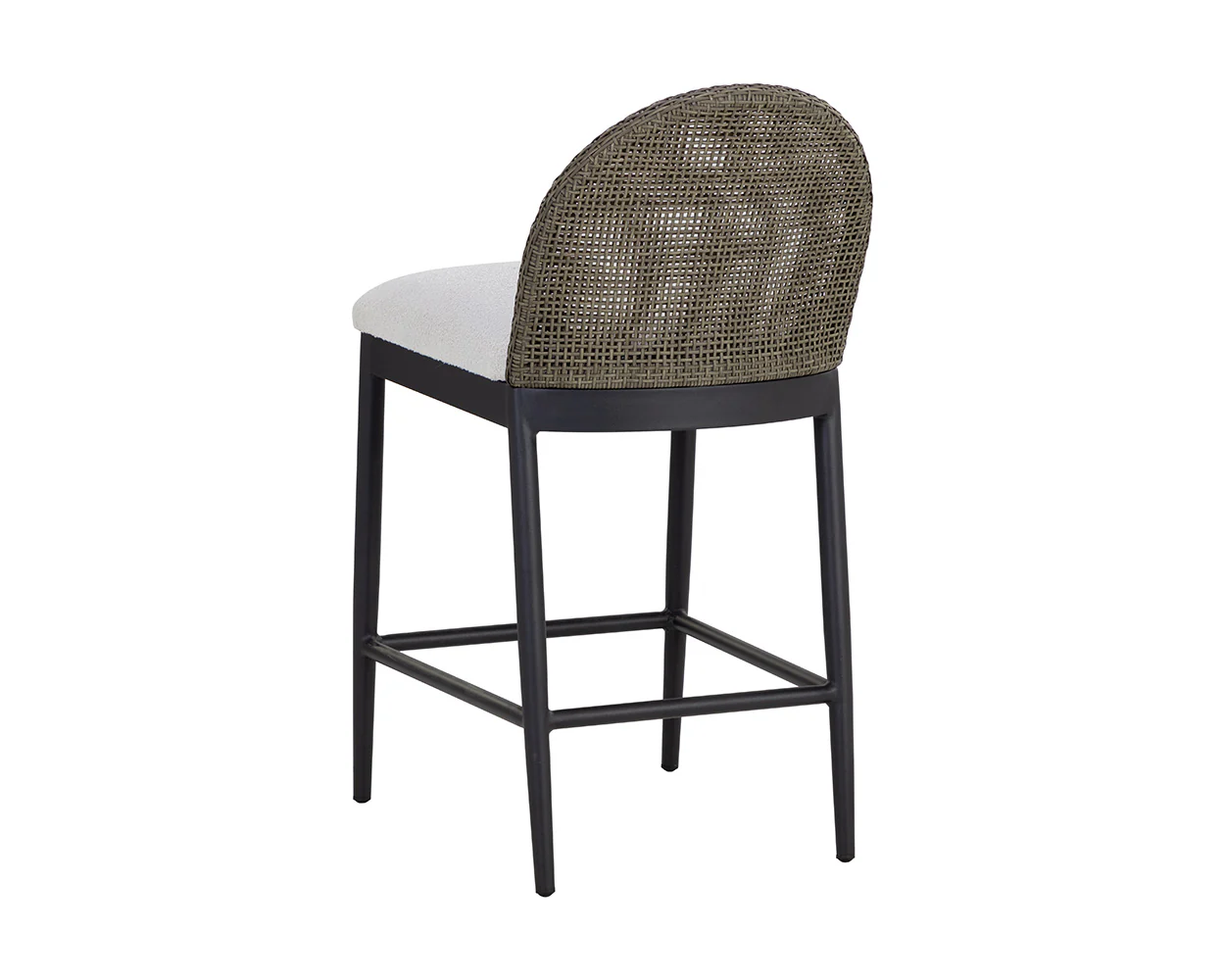 Calandri Counter Stool - Black - Image 6