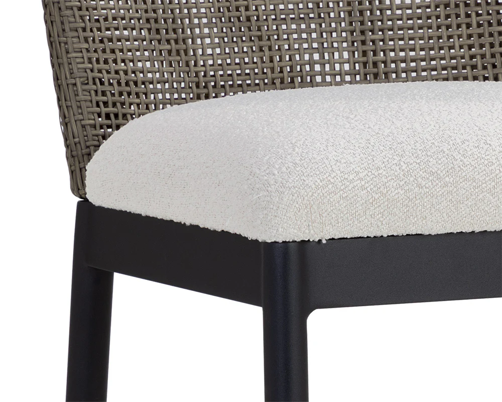 Calandri Counter Stool - Black - Image 7
