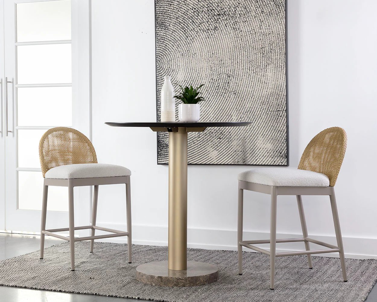 Calandri Counter Stool - Natural - Image 2